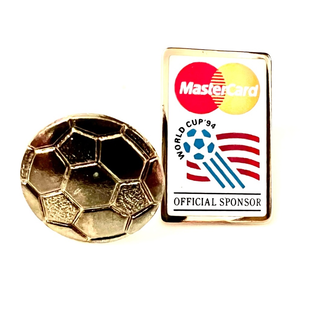 Lapel Pin set- 1994 World Cup pin with soccer ball pin